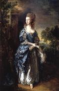 Thomas Gainsborough The hon.frances duncombe oil painting artist